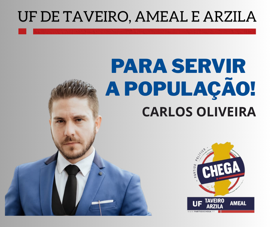 Cartaz da candidatura - Servir a População