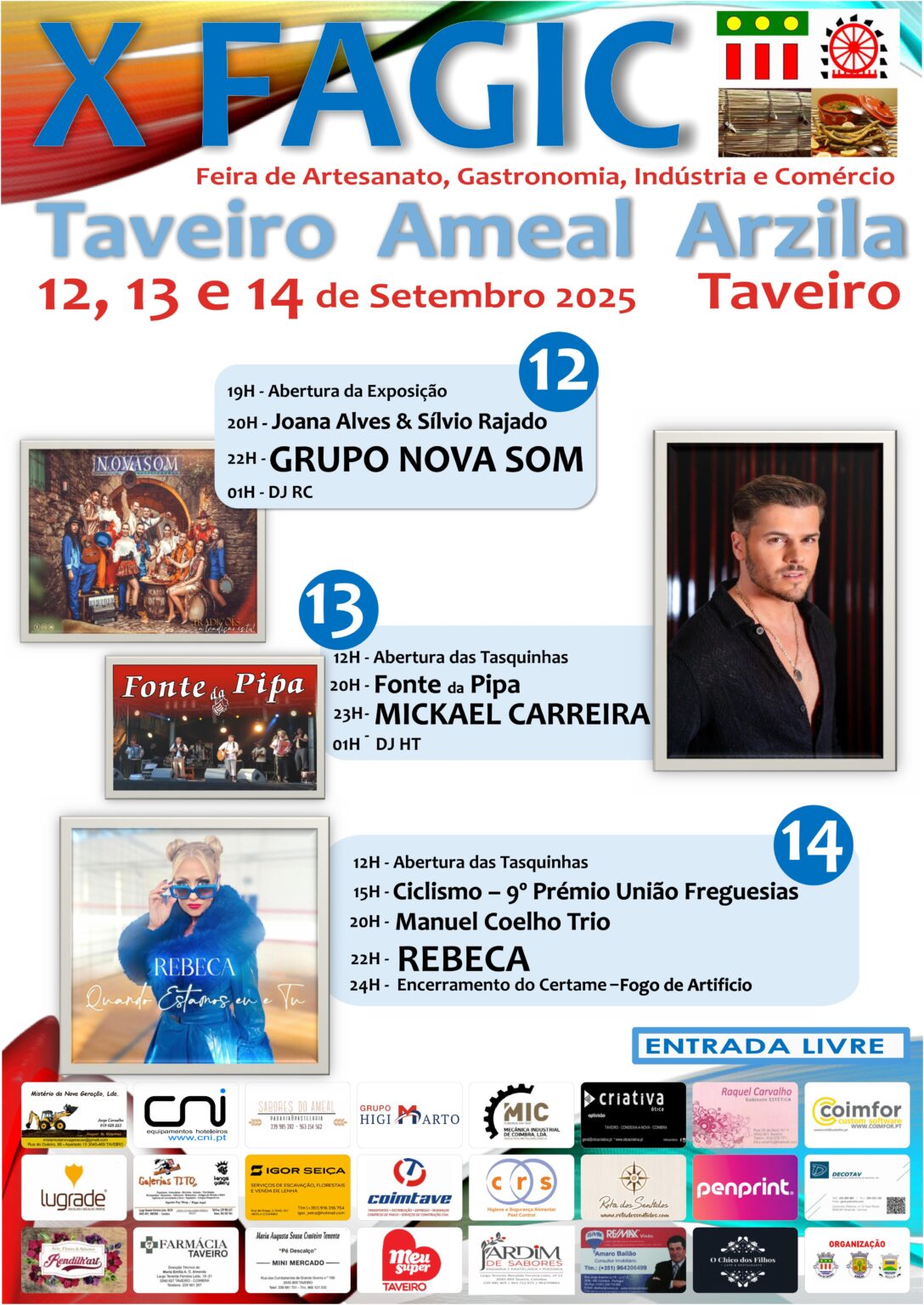 X FAGIC – 12, 13 e 14 de Setembro, Taveiro