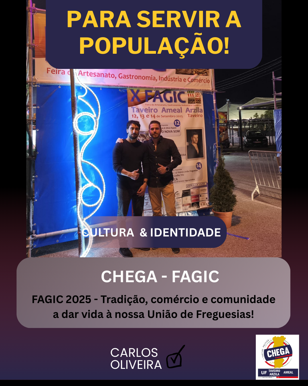 Inauguração da X FAGIC – Feira de Artesanato, Gastronomia, Indústria e Comércio