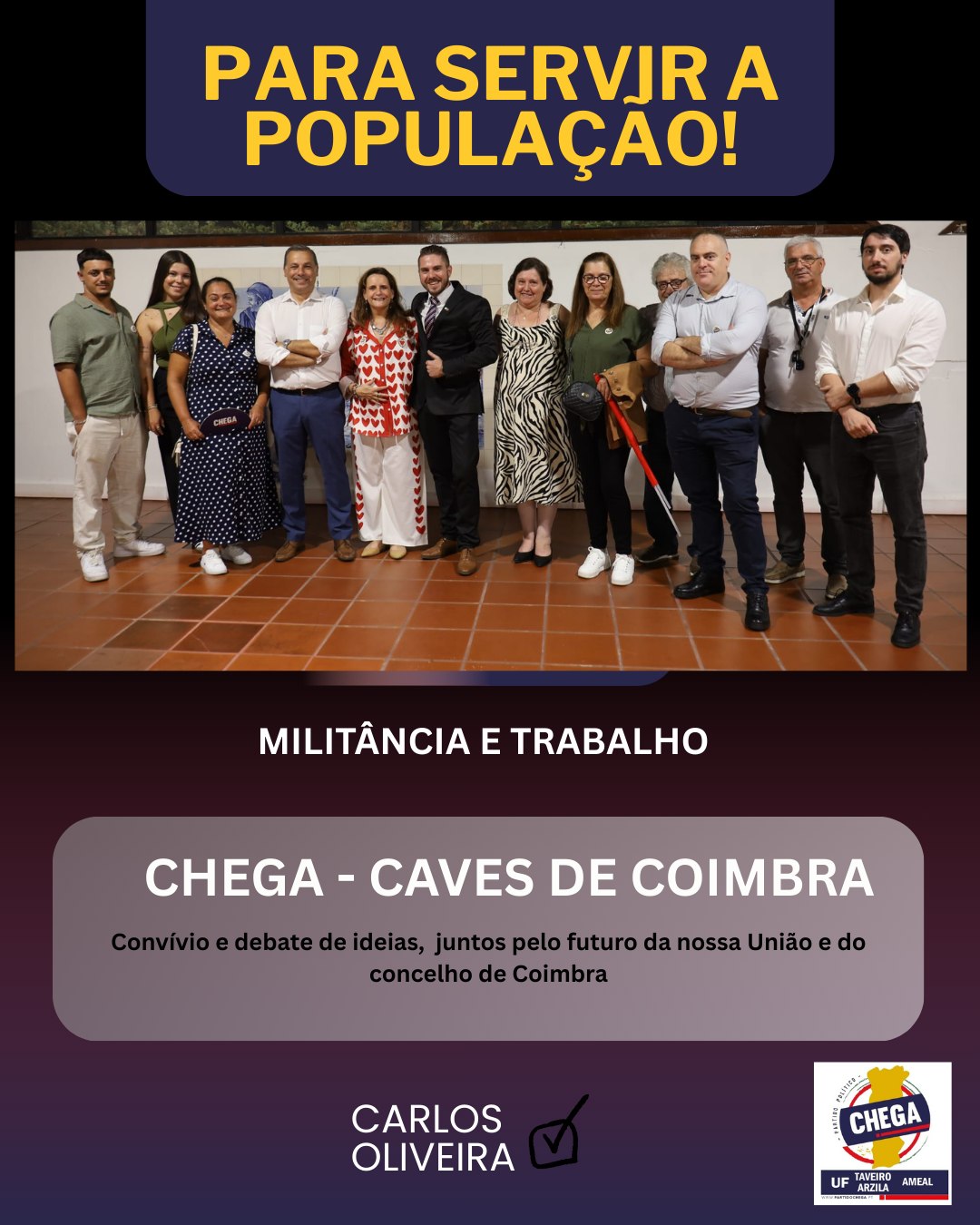 Convívio político e partilha de ideias