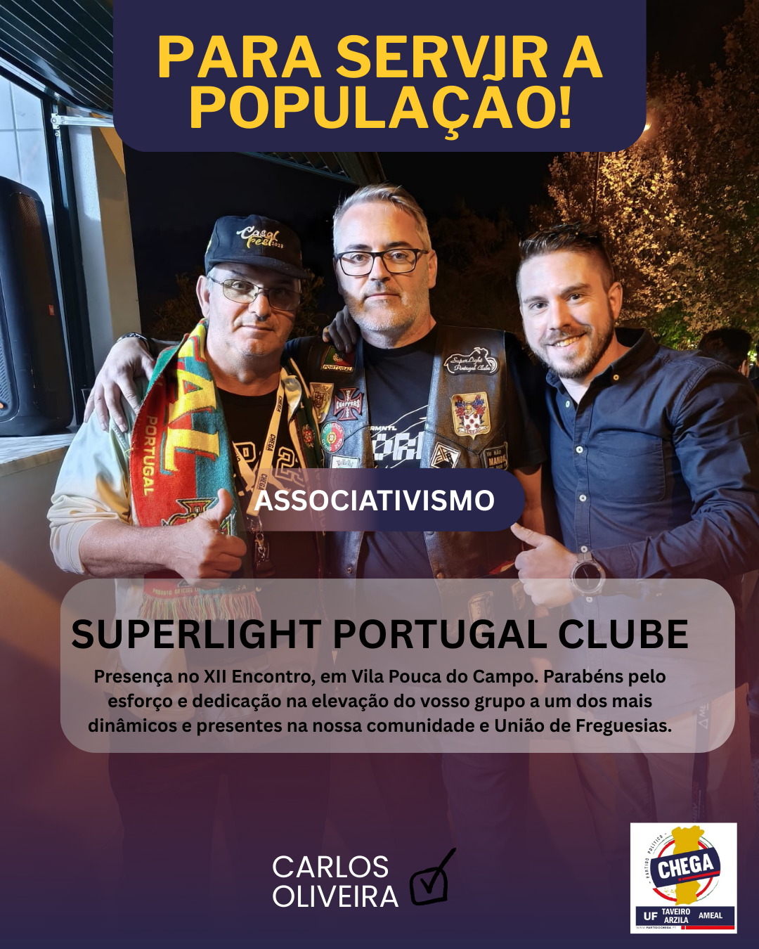Presença no XII Encontro do Superlight Portugal Clube em Vila Pouca do Campo