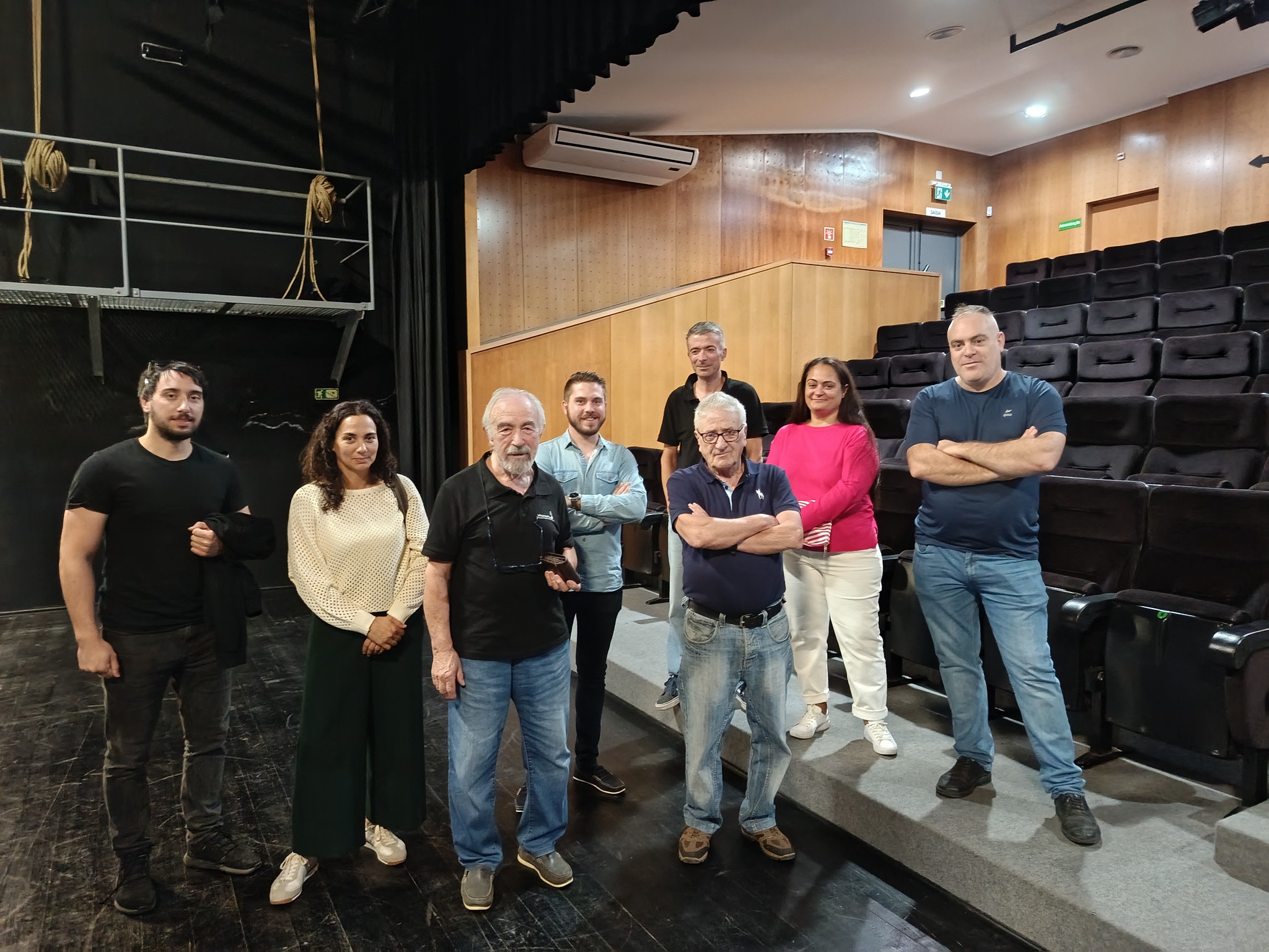 Visita ao Loucomotiva - Grupo de Teatro de Taveiro
